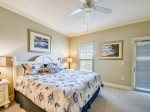Master Bedroom with King Bed at 304 North Shore Place